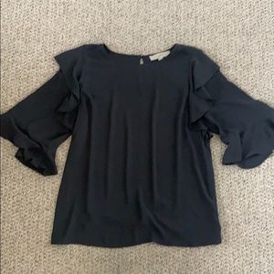 Loft Gray Blouse
